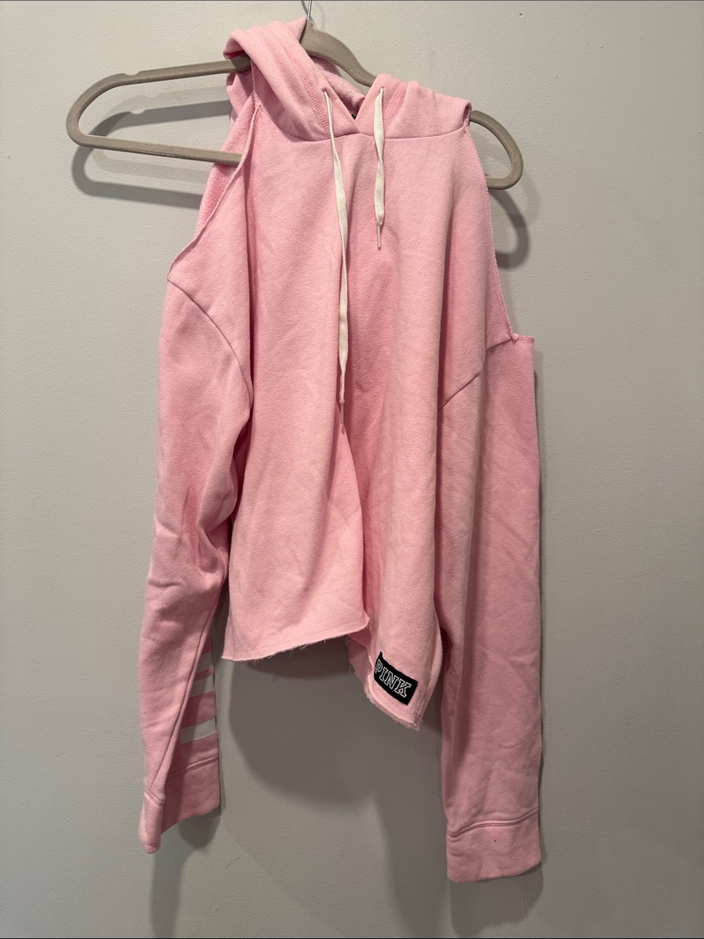 Victoria's Secret PINK Light Pink Hooded Sweatshirt